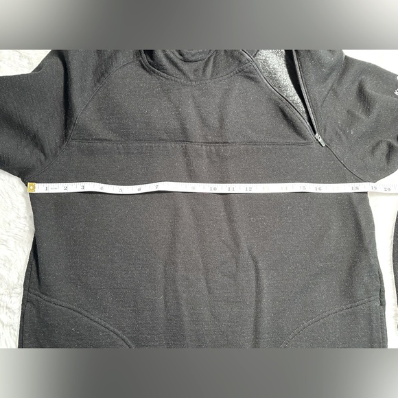 Kathmandu Wool Blend Long Sleeve Pullover Sweatshirt Charcoal Grey Size 10 - Picture 6 of 9
